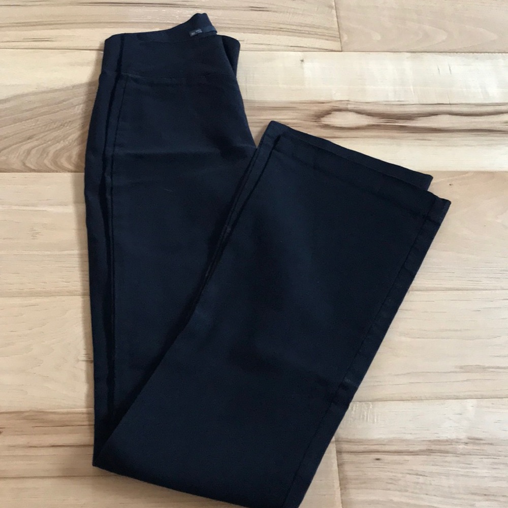 Dress pants with elastic waist
